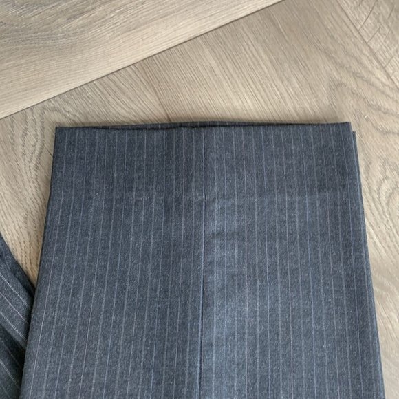 Daks London New York Mens See Desc. for Meas. Charcoal Grey w Pinstripes 2 piece - Picture 15 of 16